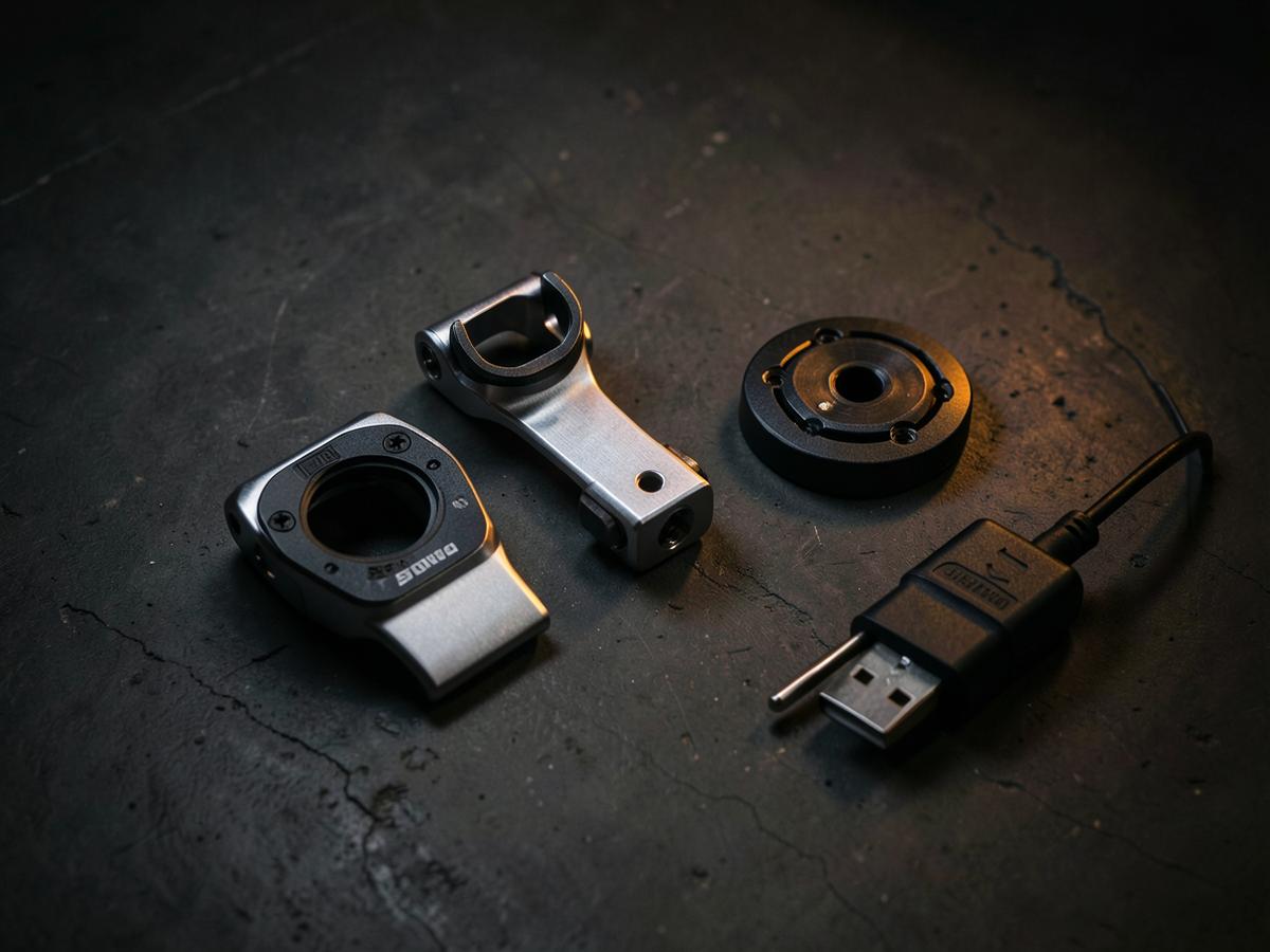 Alloy Phone Mount with Charger